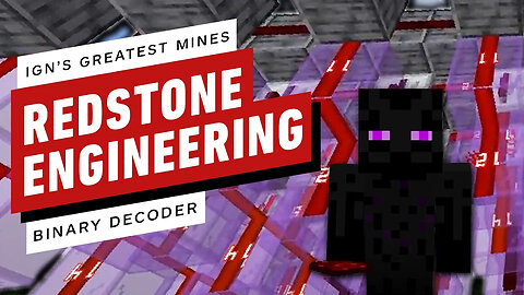 How to Build a Decoder in Minecraft (Ft. WildEngineering)
