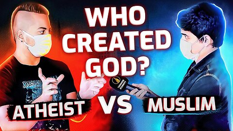 Did Aliens Create Us? Who Created God? - Atheist Vs Muslim