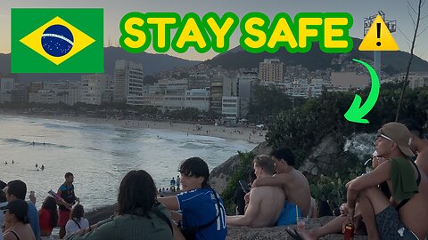 ⚠️ Is Rio de Janeiro SAFE for tourists in 2025 🤔 5 Safety Tips you MUST know! 🇧🇷