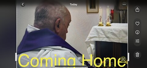 Pope to be released from hospital Sunday. Is it symbolic?