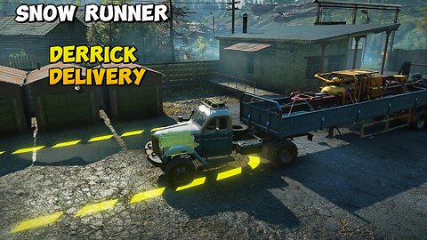 Snow Runner Derrick Delivery