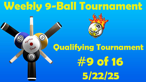 DBM Weekly 9-Ball Tournament
