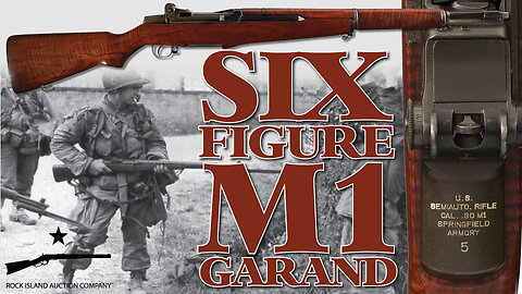 The First M1 Garand Brings Six Figures at Auction