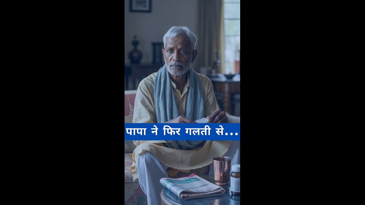 पापा ने फिर गलती से...