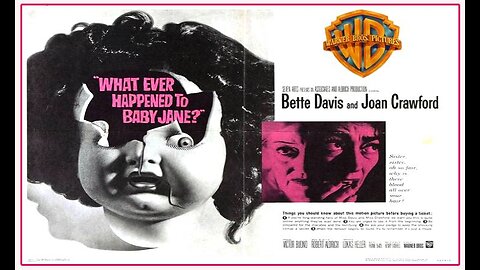 What Ever Happened To Baby Jane? (Movie Trailer HD) 1962