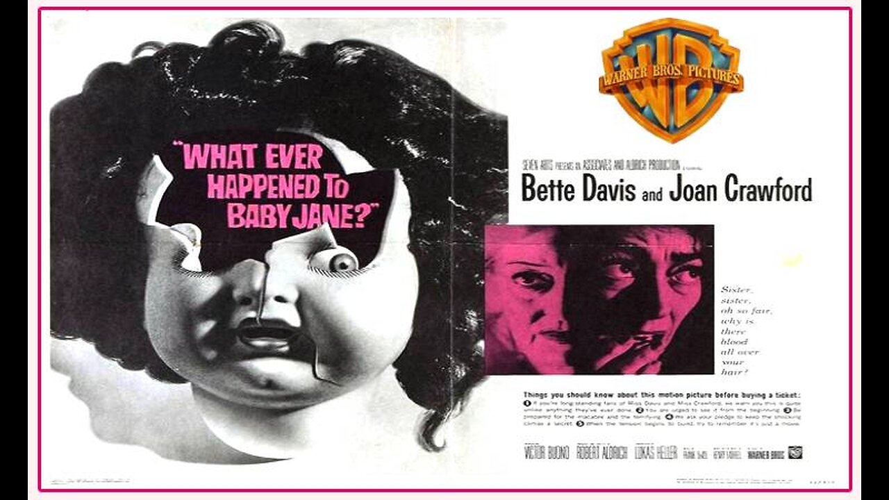 What Ever Happened To Baby Jane? (Movie Trailer HD) 1962