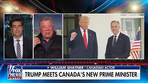 William Shatner on whether Trump is 'serious' about making Canada a state