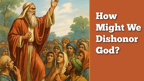 How We Might Dishonor God?