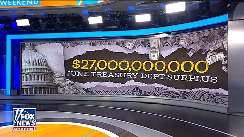Treasury Department reveals MASSIVE budget surplus