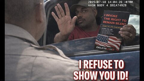🚨ID REFUSAL! ARIZONA COPS CAUGHT ON BODY CAMERA BREAKING THE LAW AND VIOLATING RIGHTS WITH TRIFOLD!