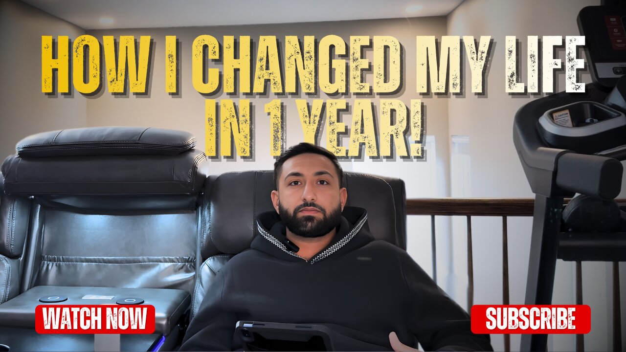 How I changed my life in 1 year
