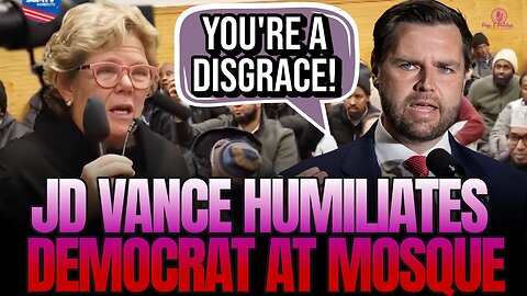 JD Vance HUMILIATES Democrat Crying At Minnesota Mosque For Somalis!
