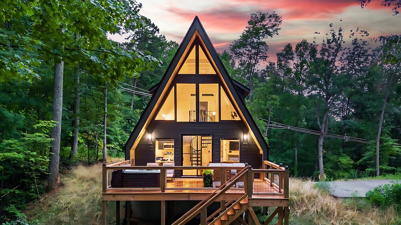 A FRAME CABIN HOUSE IDEAS