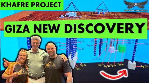 NEW DISCOVERY! WHAT IS BELOW THE GIZA PYRAMIDS?! Khafre Project SAR Technology | MALTA