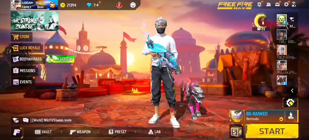 Wow Free Fire I'd like 😄