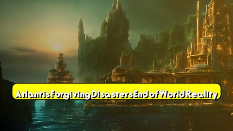 Atlantis: Forgiving Disasters – End of World Reality? #Atlantis #LostCivilization...