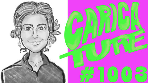 Smiling Flower Black & White Fine Art | Juno's Caricatures | Artist Juno | #1003