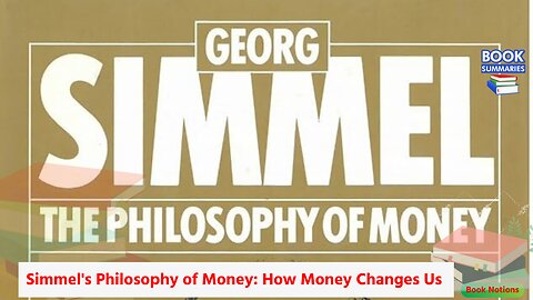 Is Money a Tool or a Tyrant Georg Simmel's Answer