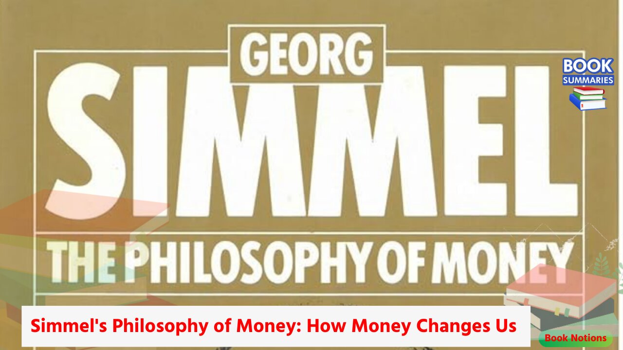Is Money a Tool or a Tyrant Georg Simmel's Answer