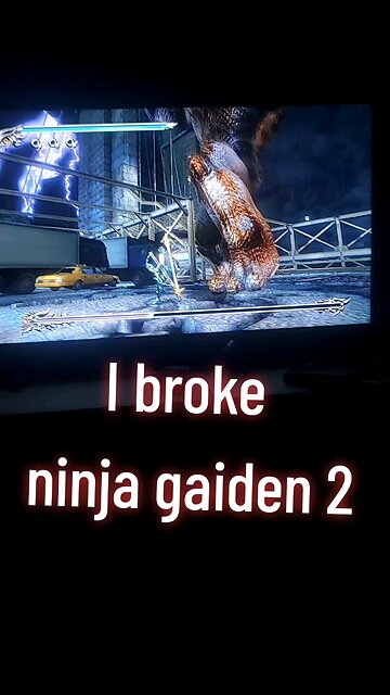 i broke ninja gaiden 2