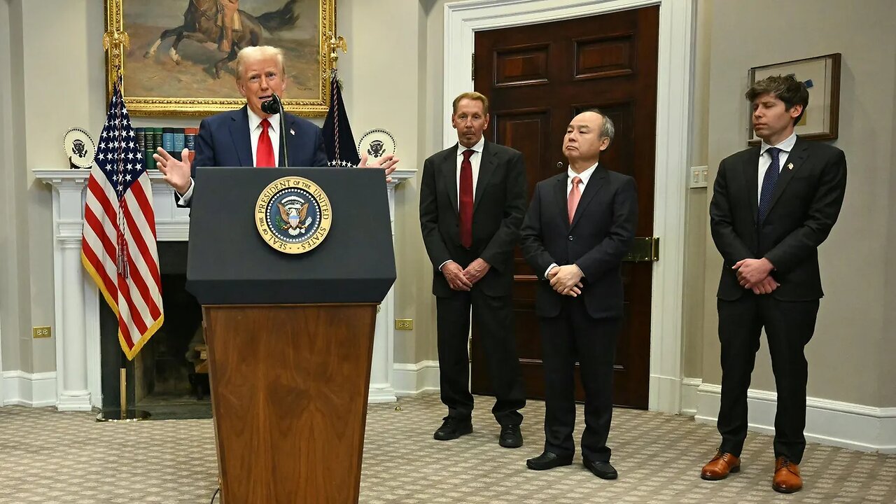 Trump announces Stargate AI infrastructure project