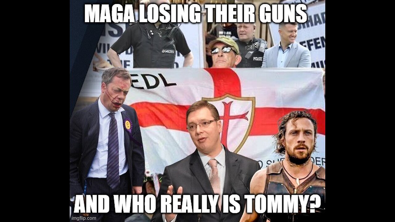 Maga Losing Their Guns And Who really Is Tommy?
