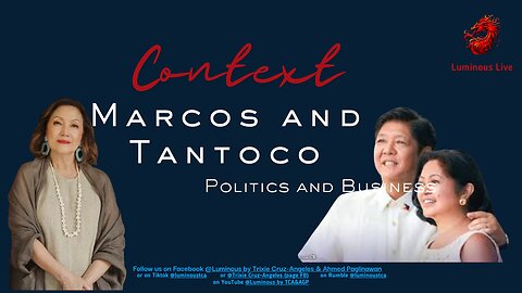 Context : The Marcoses and Tantocos