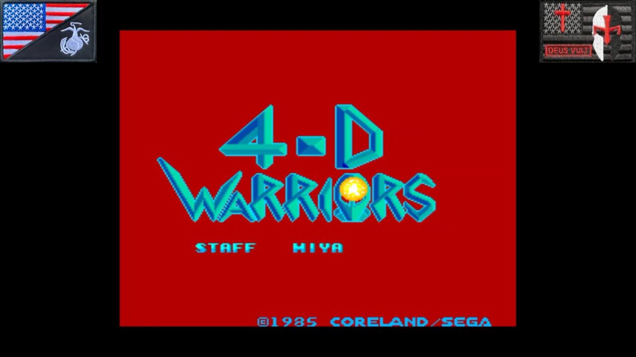 4D・ウォリアーズ (Arcade - Attract Mode) [JP Only]