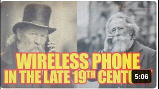 Wireless Phone in The Late 19th Century
