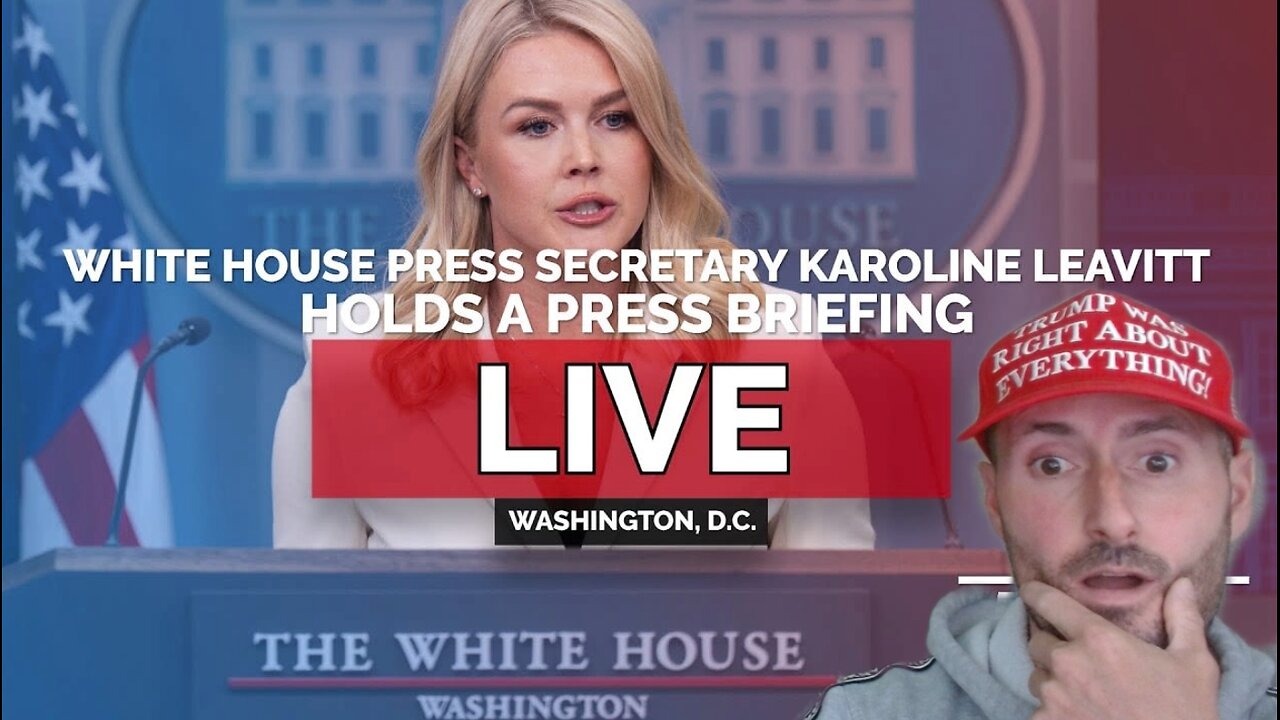 PRESS BRIEFING FT. KAROLINE LEAVITT! (LIVE EP. 17).