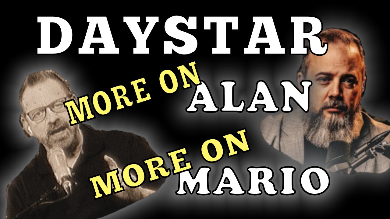 MORE ON ALAN - MORE ON MARIO