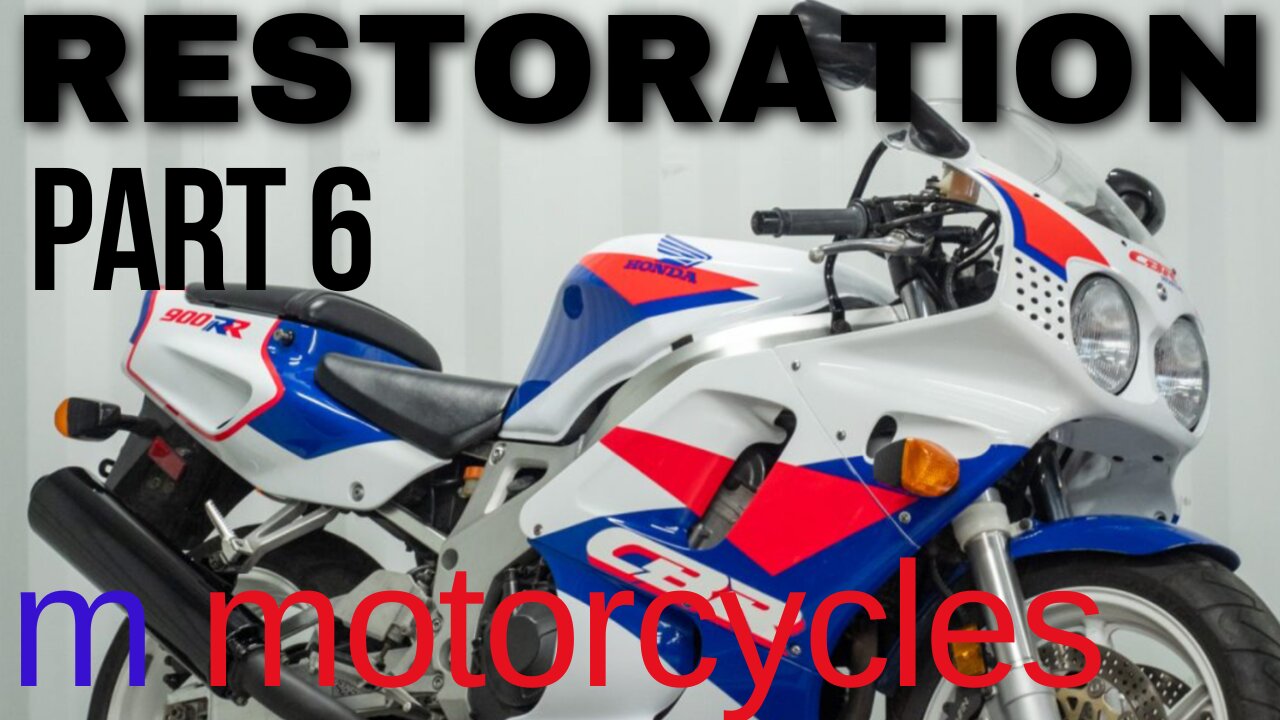 Cbr900rr fireblade restoration part6