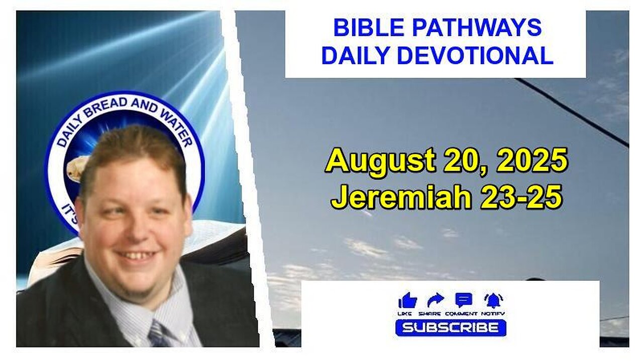 Bible Pathways Daily Devotional Aug 20, 2025