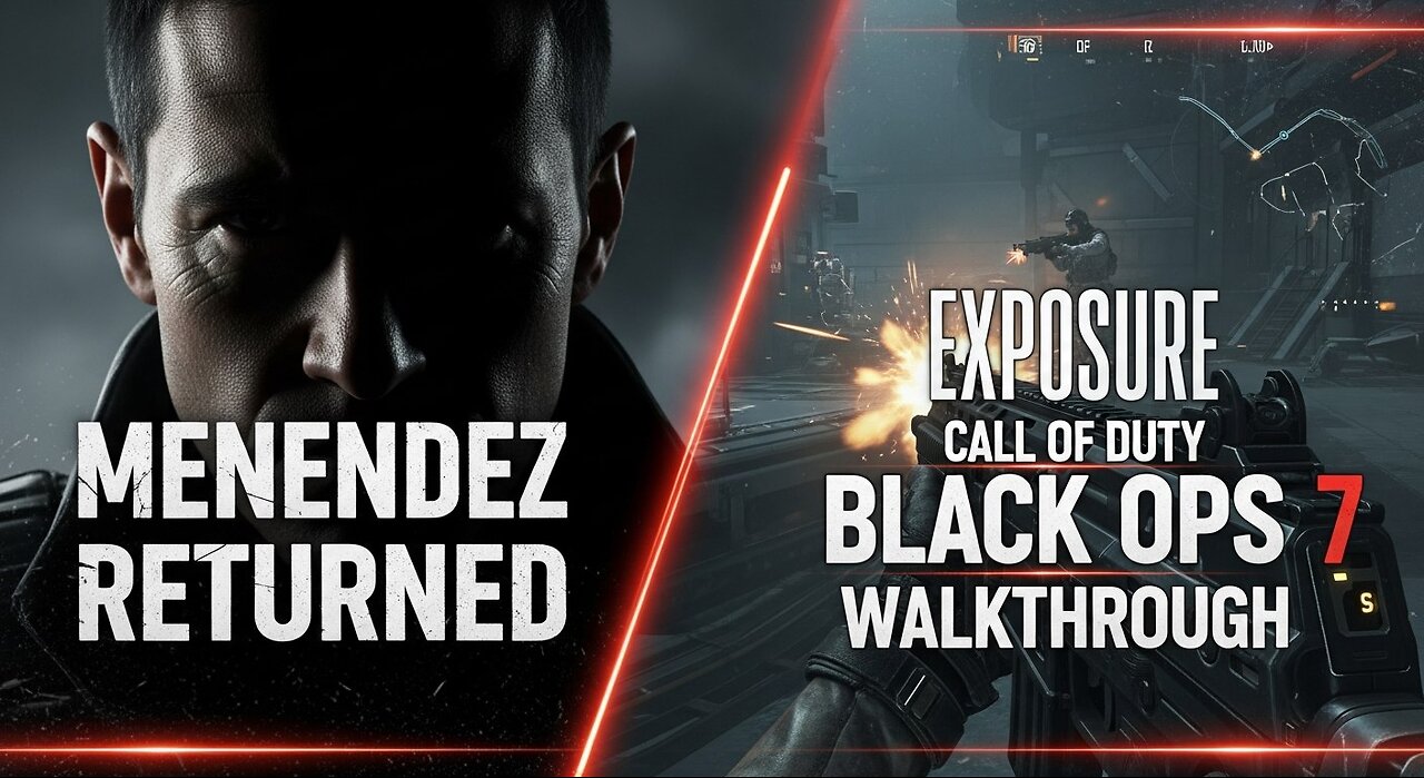 Menendez returned. Exposure ► Call of Duty Black OPS 7 walkthrough