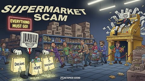 Supermarket Scam | Acid Jazz-Hop Exposé on Corporate Greed