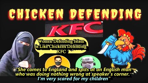 Islamic Hatred: The Demon-Possessed Muslima Spat at Our Christian Brother in London, England