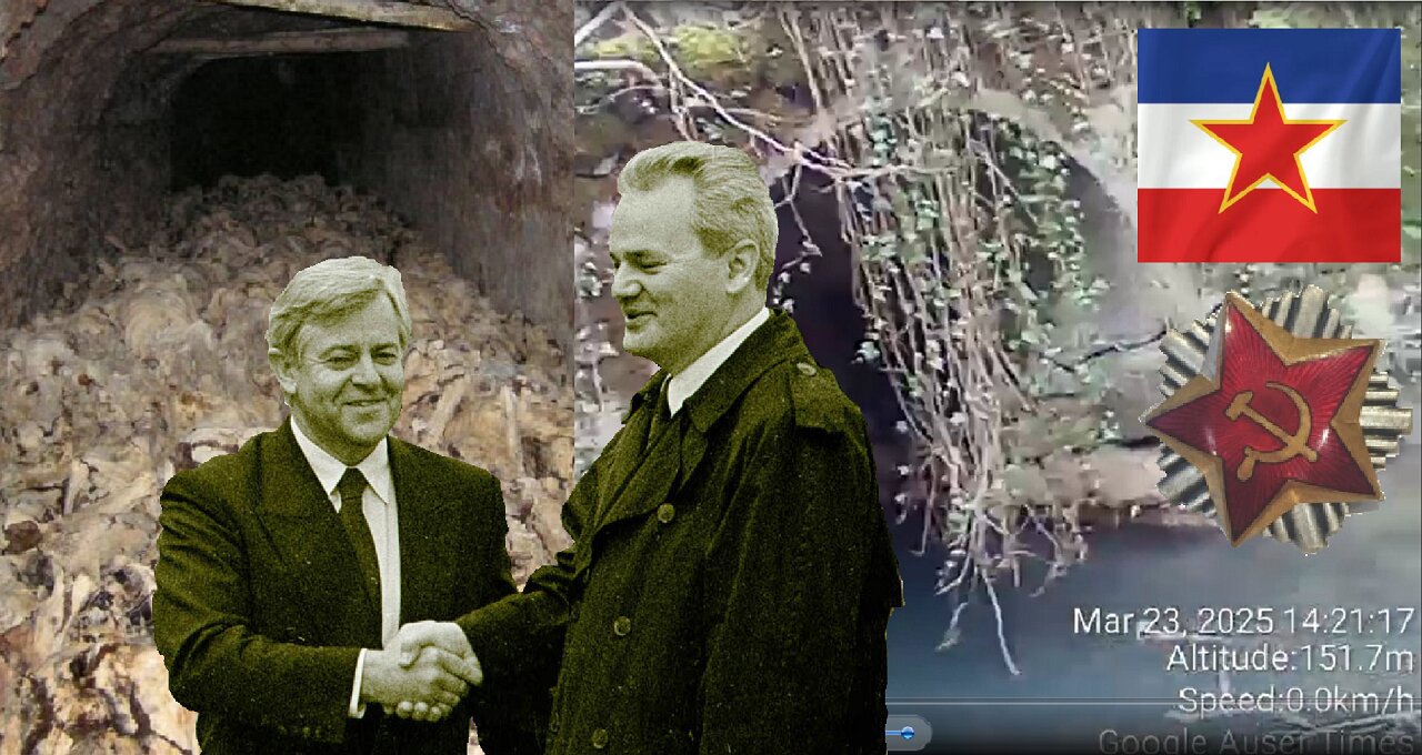 Milan Kučan is private MK Ultra bridge of death near our house