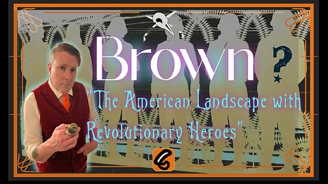 Founders in the Roger Brown Painting | American Landscape With Revolutionary Heroes