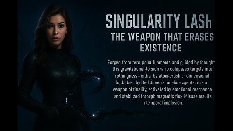 Codename: Singularity Lash (Model V₁S-Q13)