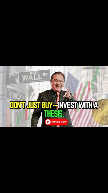 📉 Don’t just buy—invest with a thesis. 💡