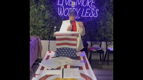 Julie Threet Speaks at 1/15/26 New California State Stanislaus County Mtg.