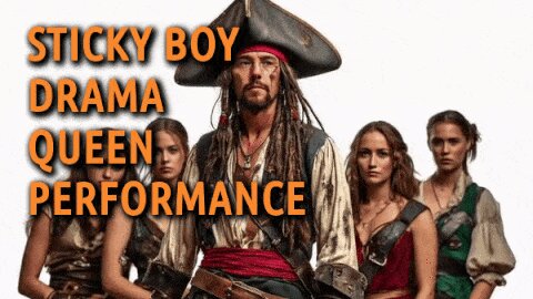 STICKY BOY DRAMA QUEEN PERFORMANCE