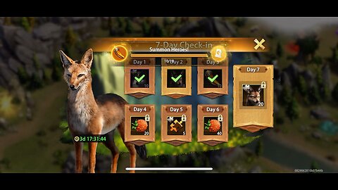 Wolf Game:Wild Animal Wars:Hunting in the Wild and completing Quests for rewards!