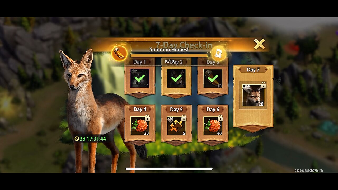 Wolf Game:Wild Animal Wars:Hunting in the Wild and completing Quests for rewards!