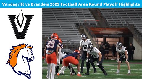 Vandegrift vs Brandeis 2025 Football Area Round Playoffs