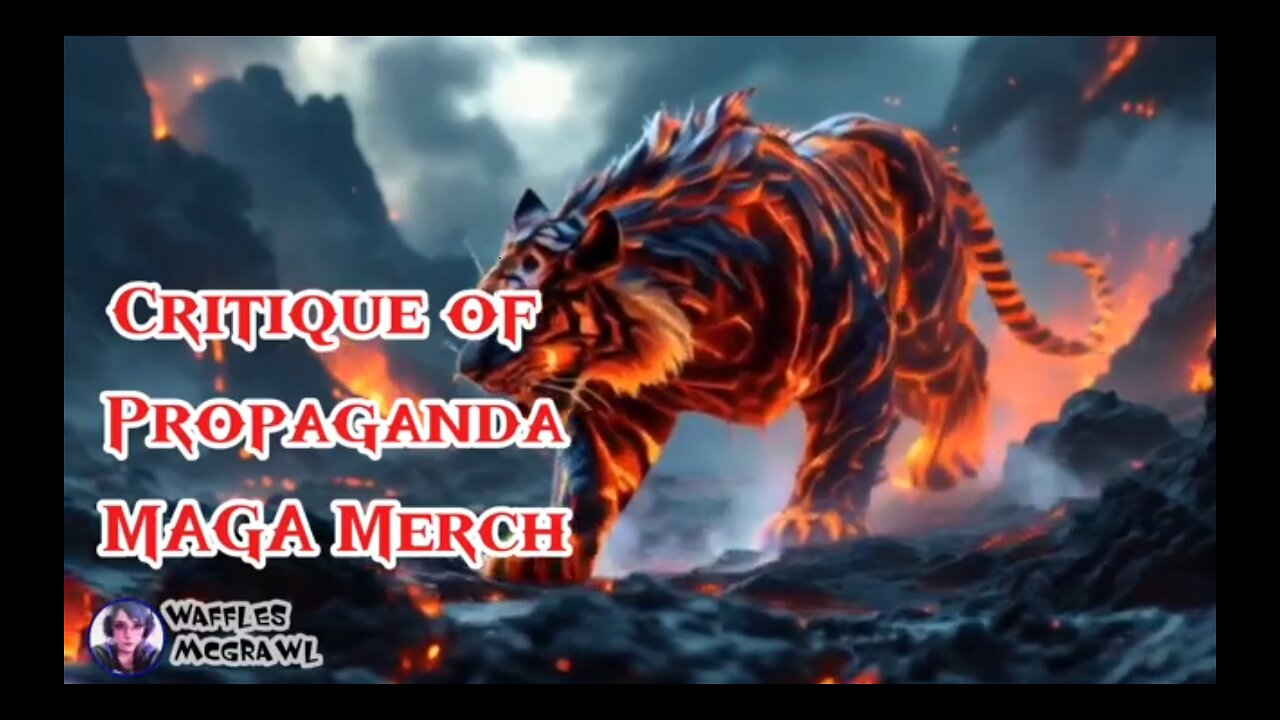 Critique of MAGA Propaganda Merch