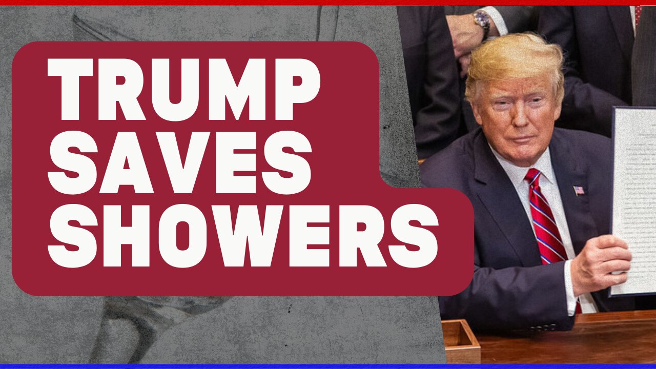 Trump Saves Your Water Pressure & Dems MELT DOWN Over Voter ID