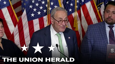 Senate Democrats Hold a Press Conference on President Trump's Tariffs