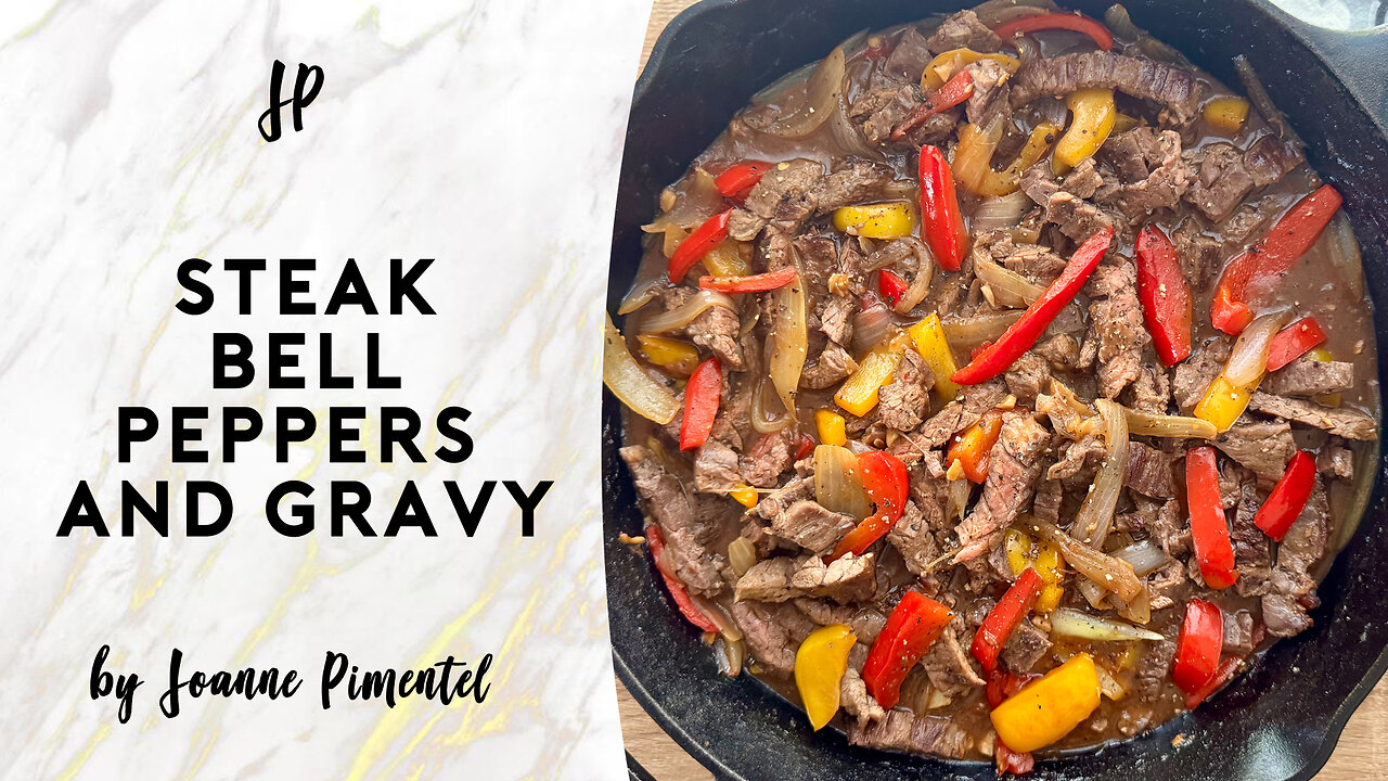 STEAK BELL PEPPERS & GRAVY