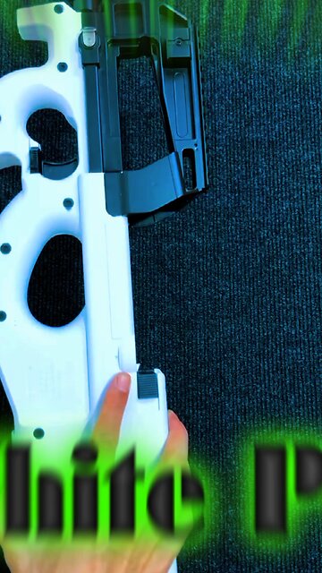 How to assemble White P90 #toys #gelblasters #airsoft